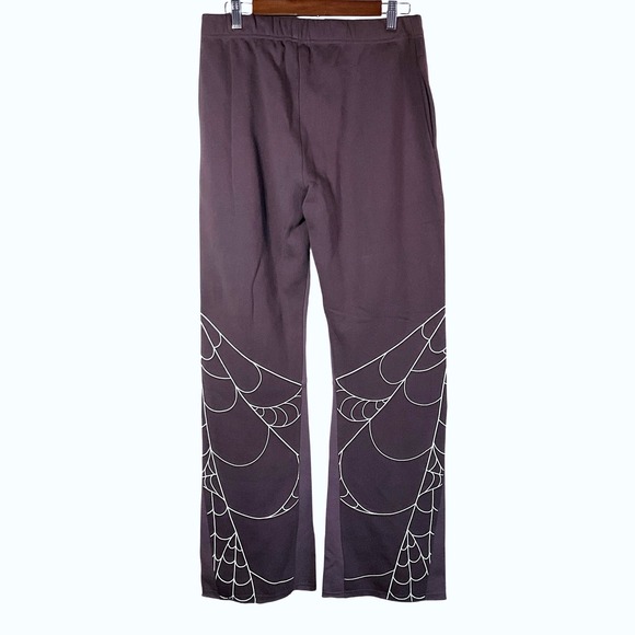 Darc Sport SHE "In Our Web She Flare" Sweatpants Purple Night Medium Limited - Picture 3 of 6